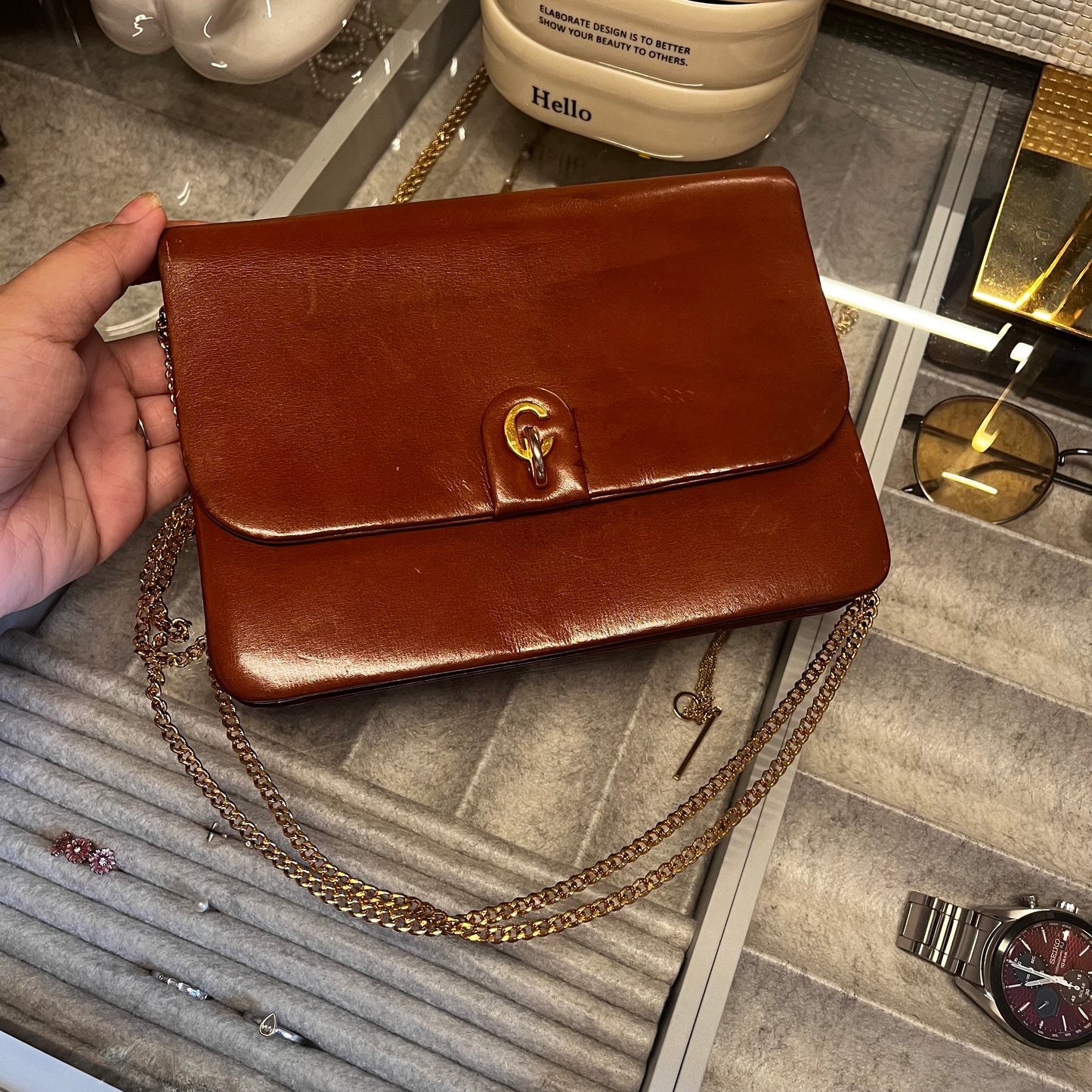 Christian Dior Chain Mini Crossbody