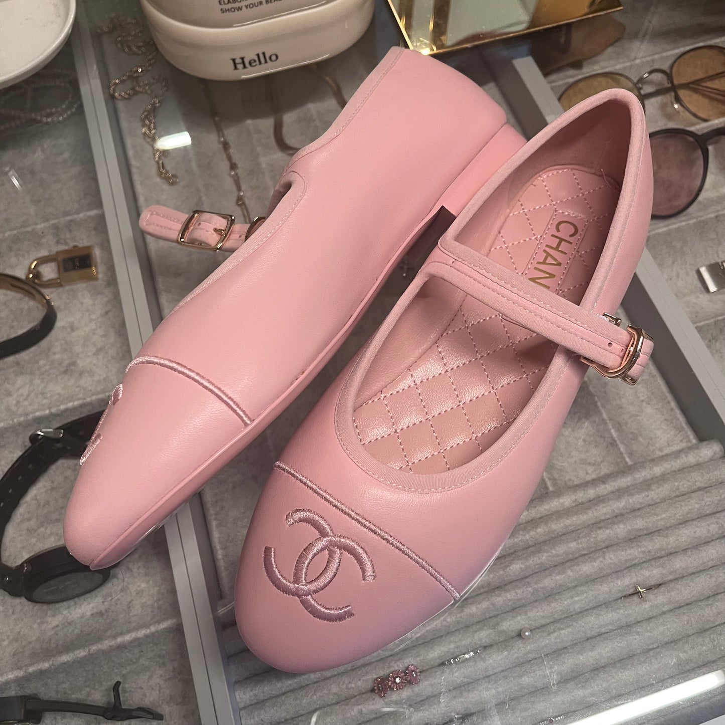 Chanel Ballet Mary Jane (Pink)