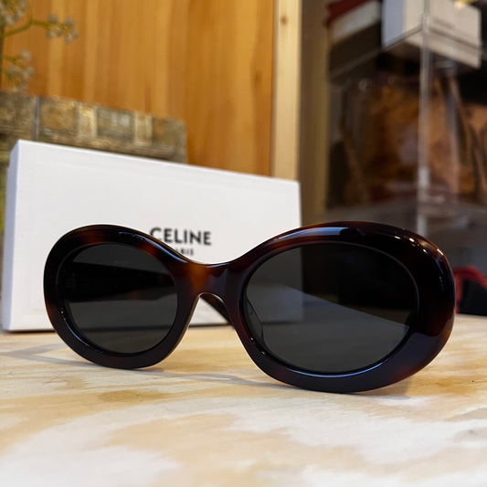 Celine Smoke Sunglasses (Tiger Brown)