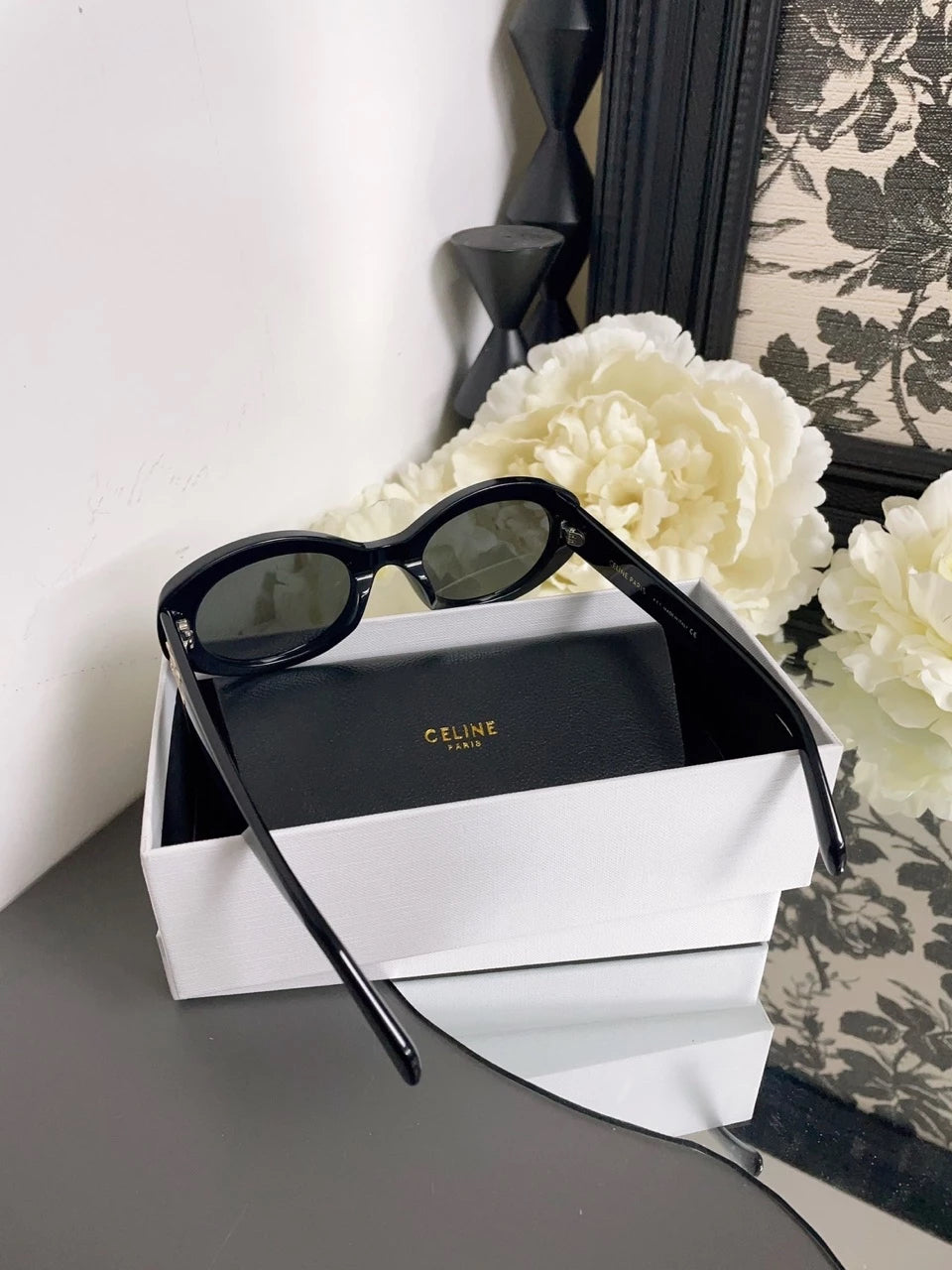 Celine Black Smoke Sunglasses (1.0)