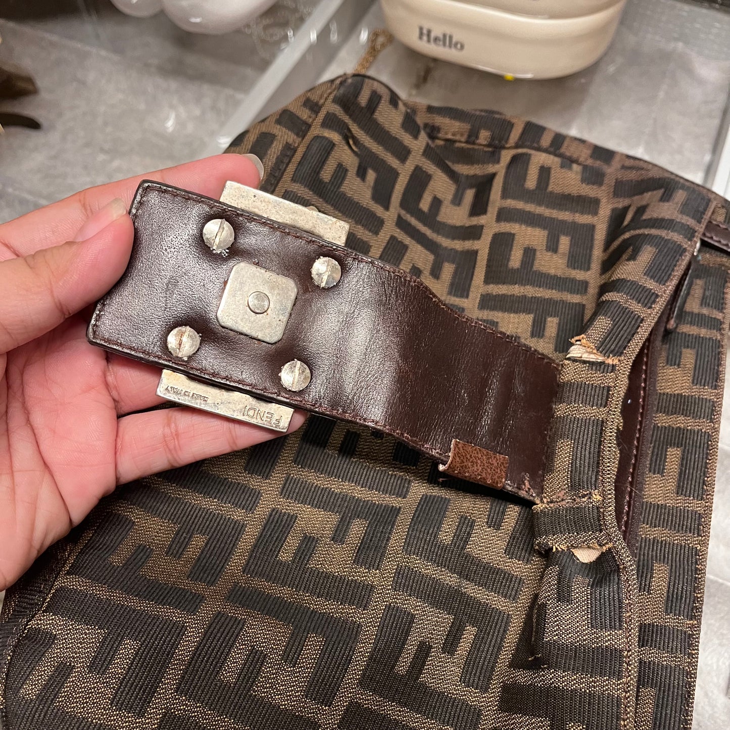 Fendi Mamma Pochette Double