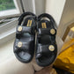 Chanel Dad Sandals Gold Label