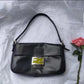 Fendi Leather Baguette Black