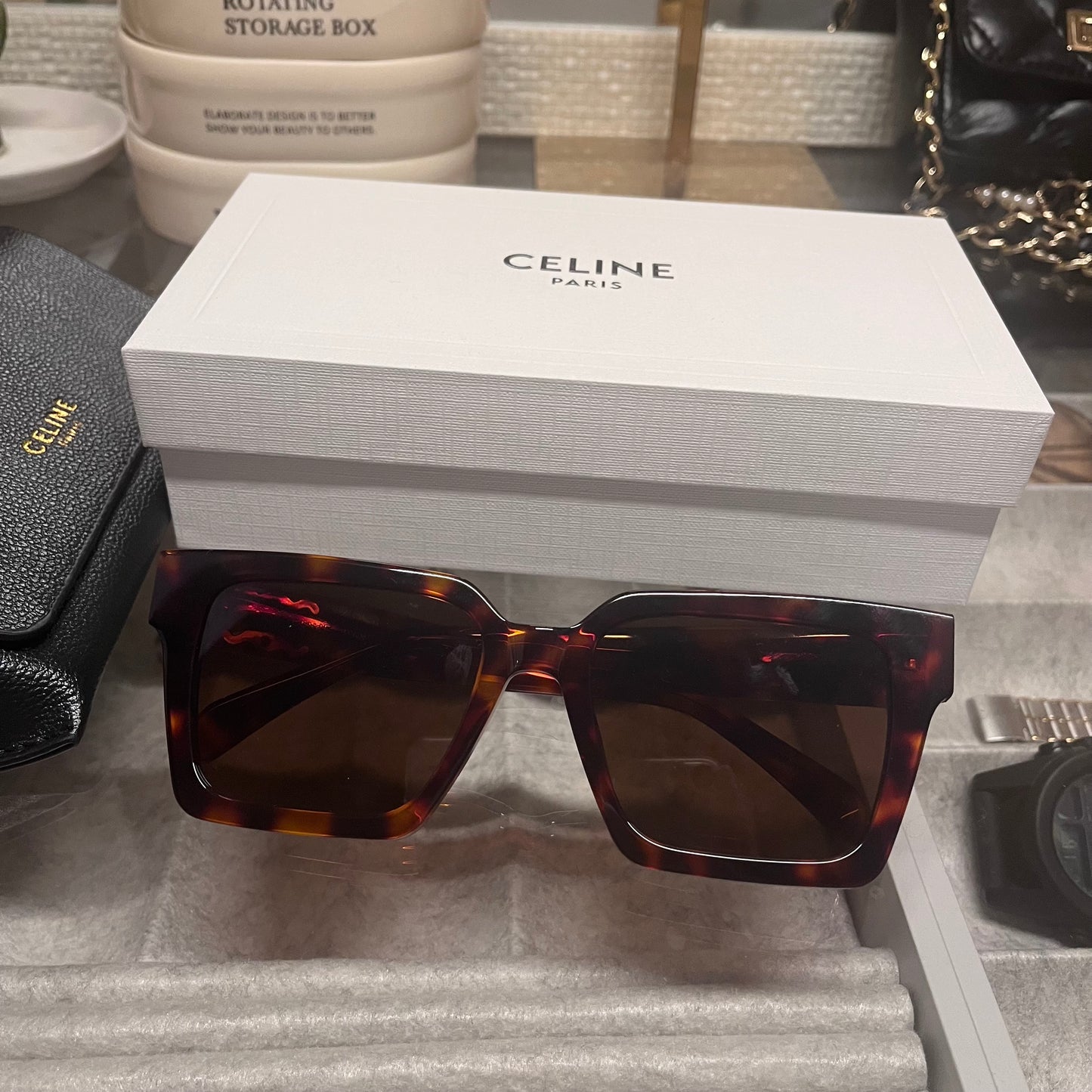 Celine Square Sunglasses (3.0) Tiger