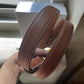 Celine Triomphe Belt 2.0 Brown