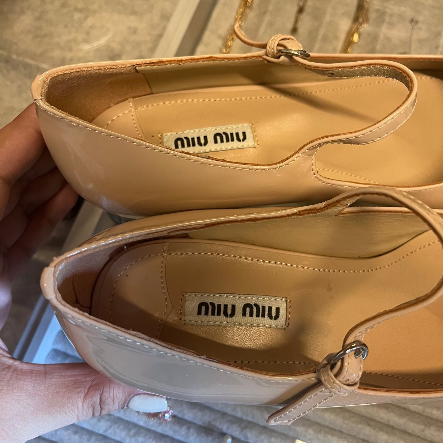 Miu Miu Mary Jane Pumps