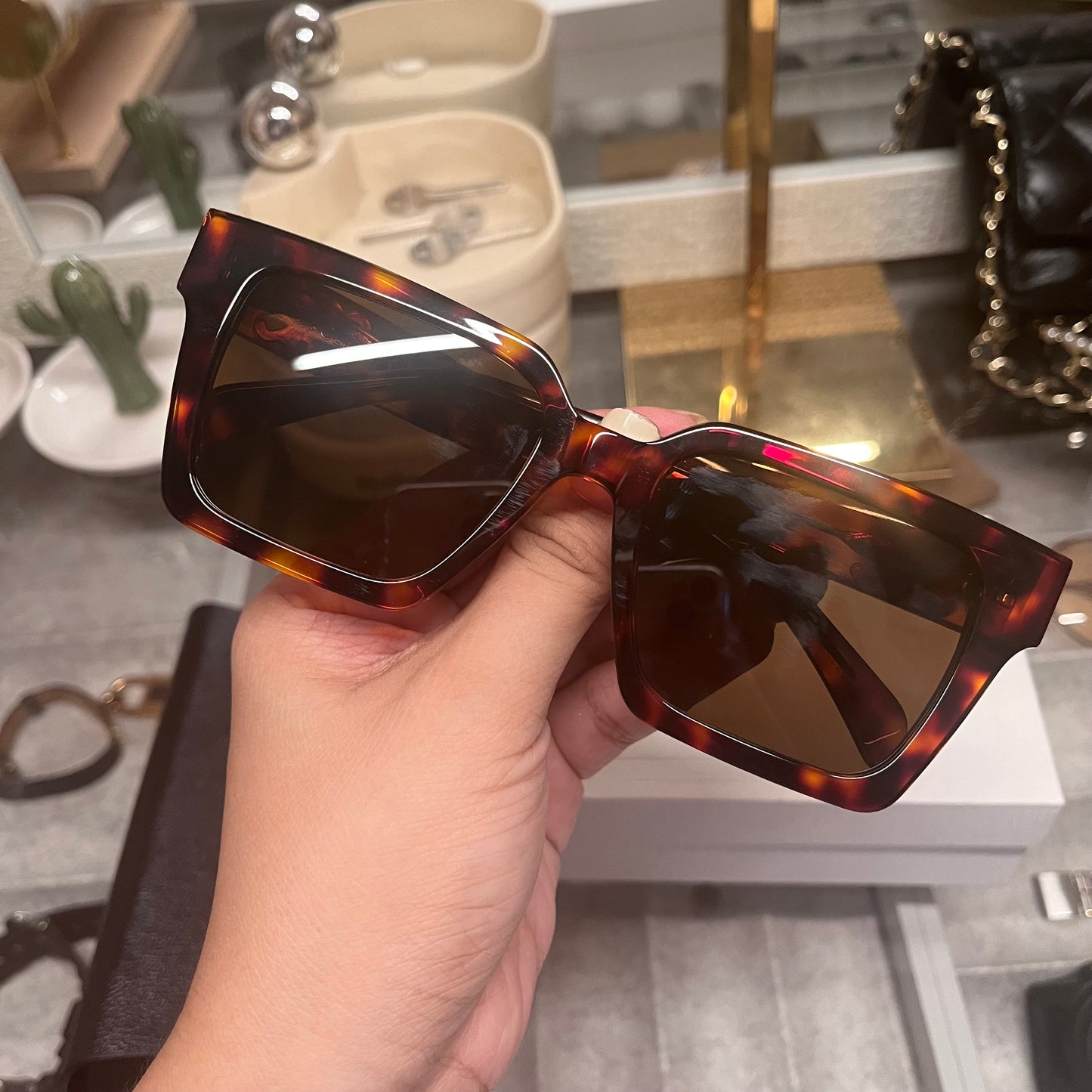 Celine Square Sunglasses (3.0) Tiger