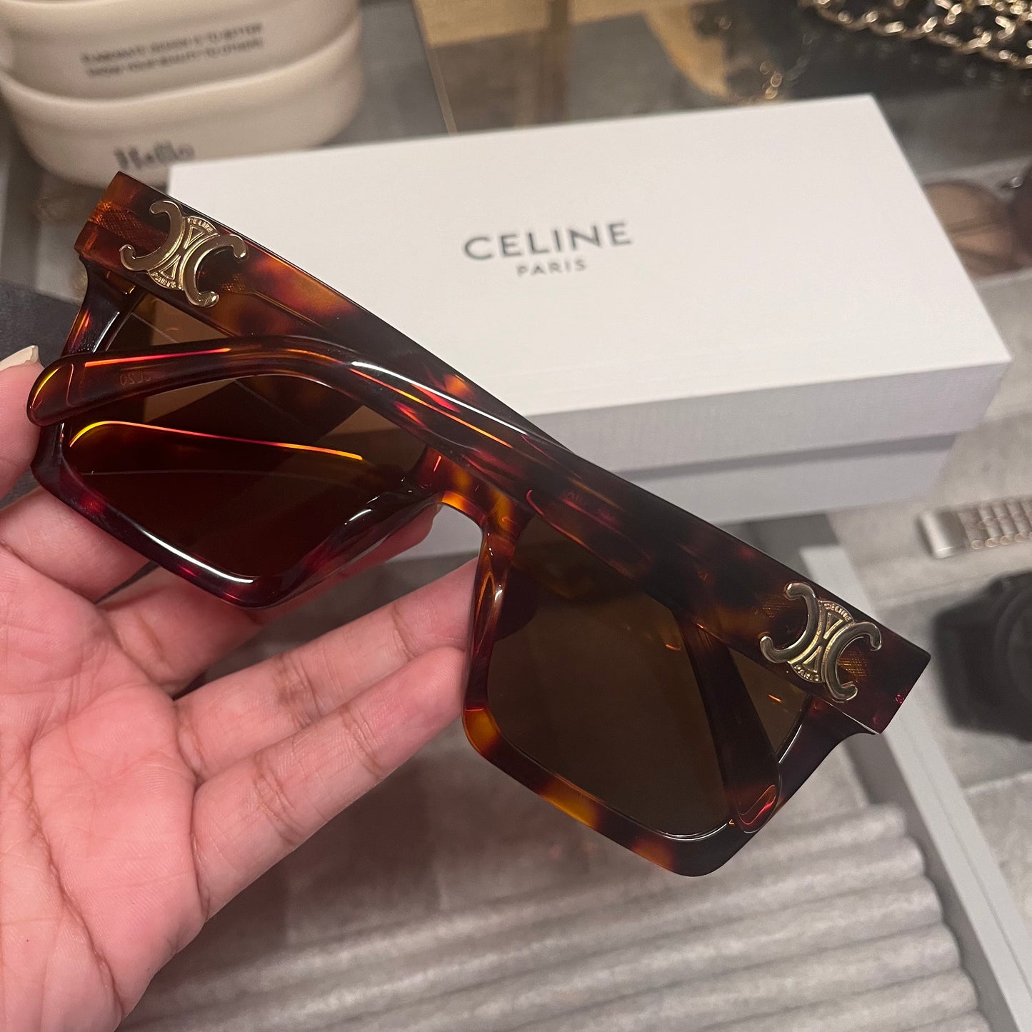 Celine Square Sunglasses (3.0) Tiger