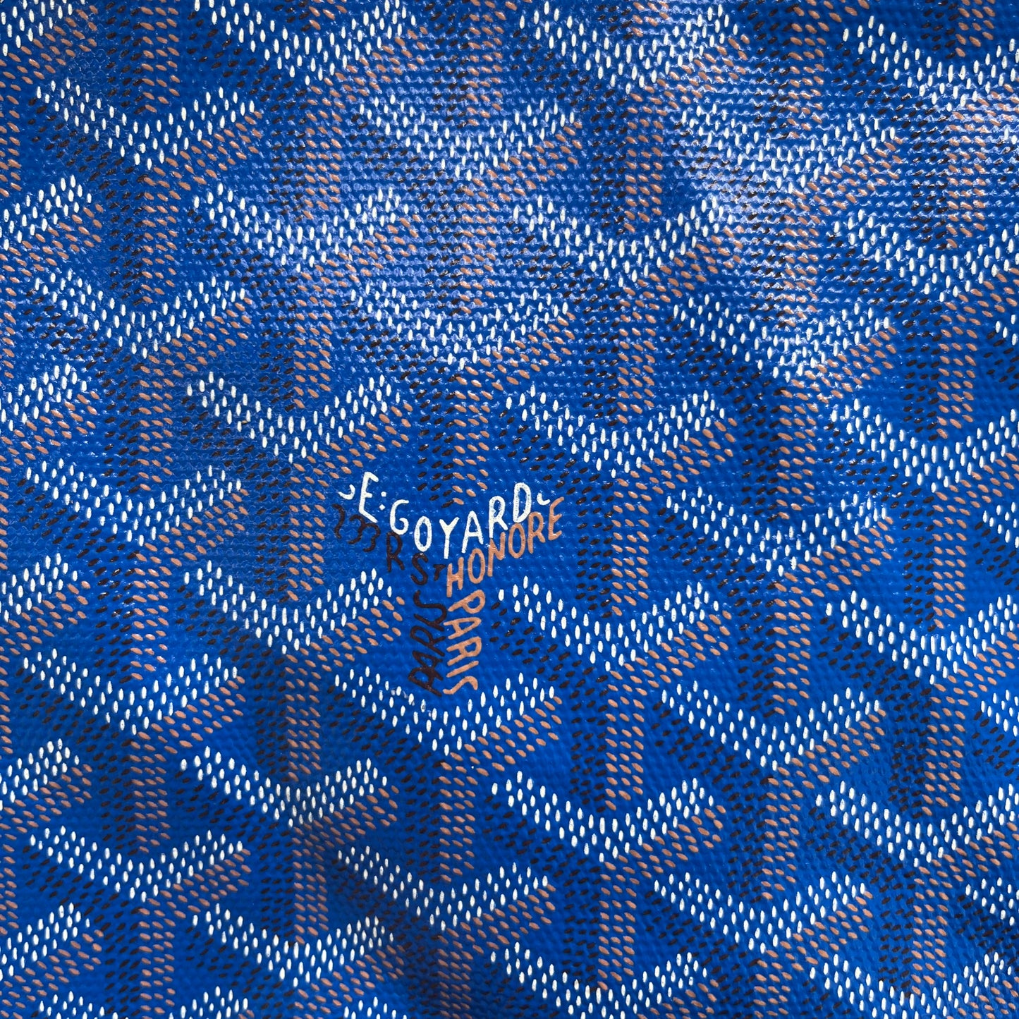 Goyard St Louis GM Bright Blue