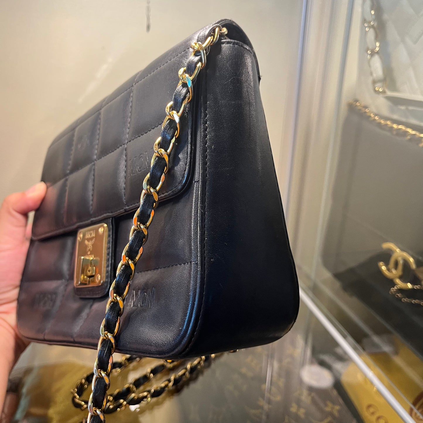 MCM Chain Crossbody