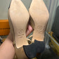 Chanel Pumps Nude/Black Captoe 38