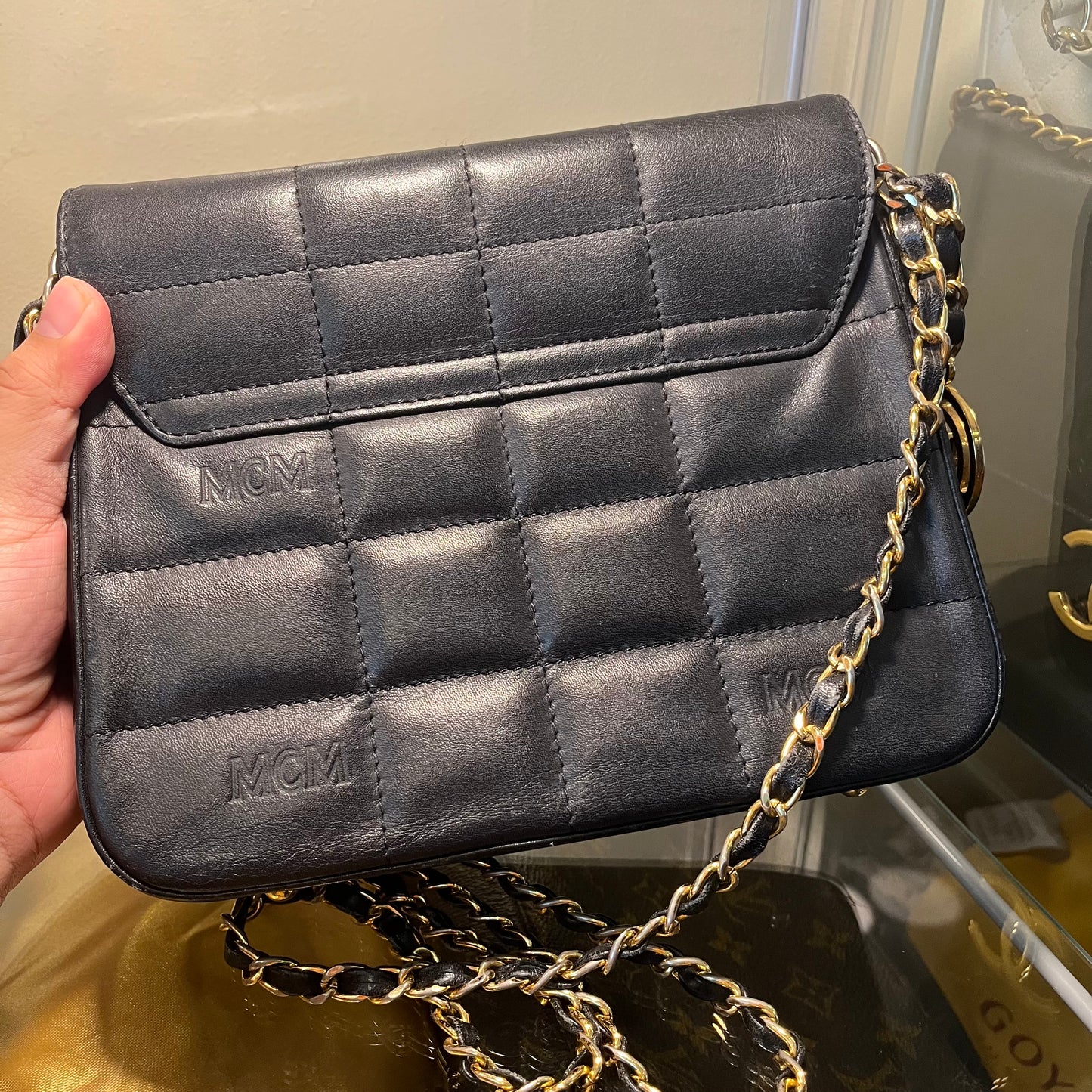 MCM Chain Crossbody