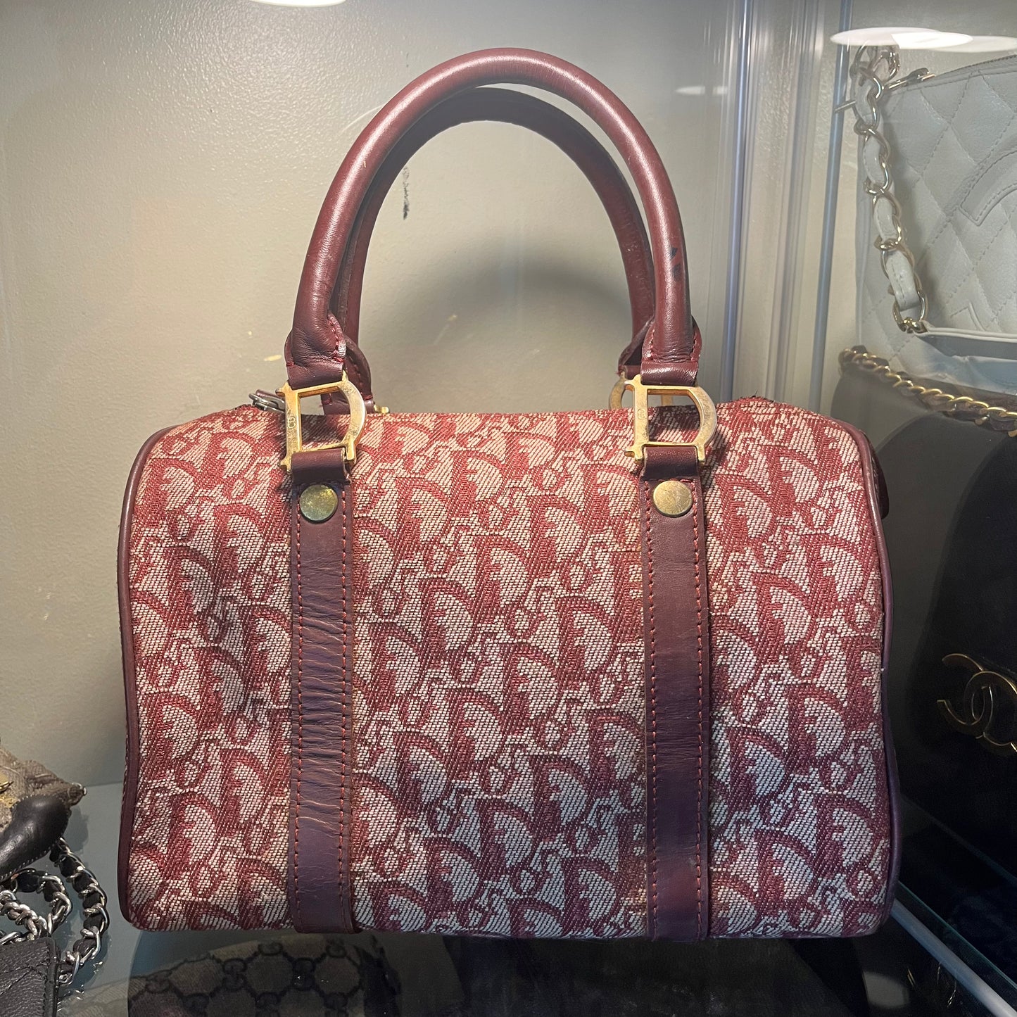 Christian Dior Boston Red