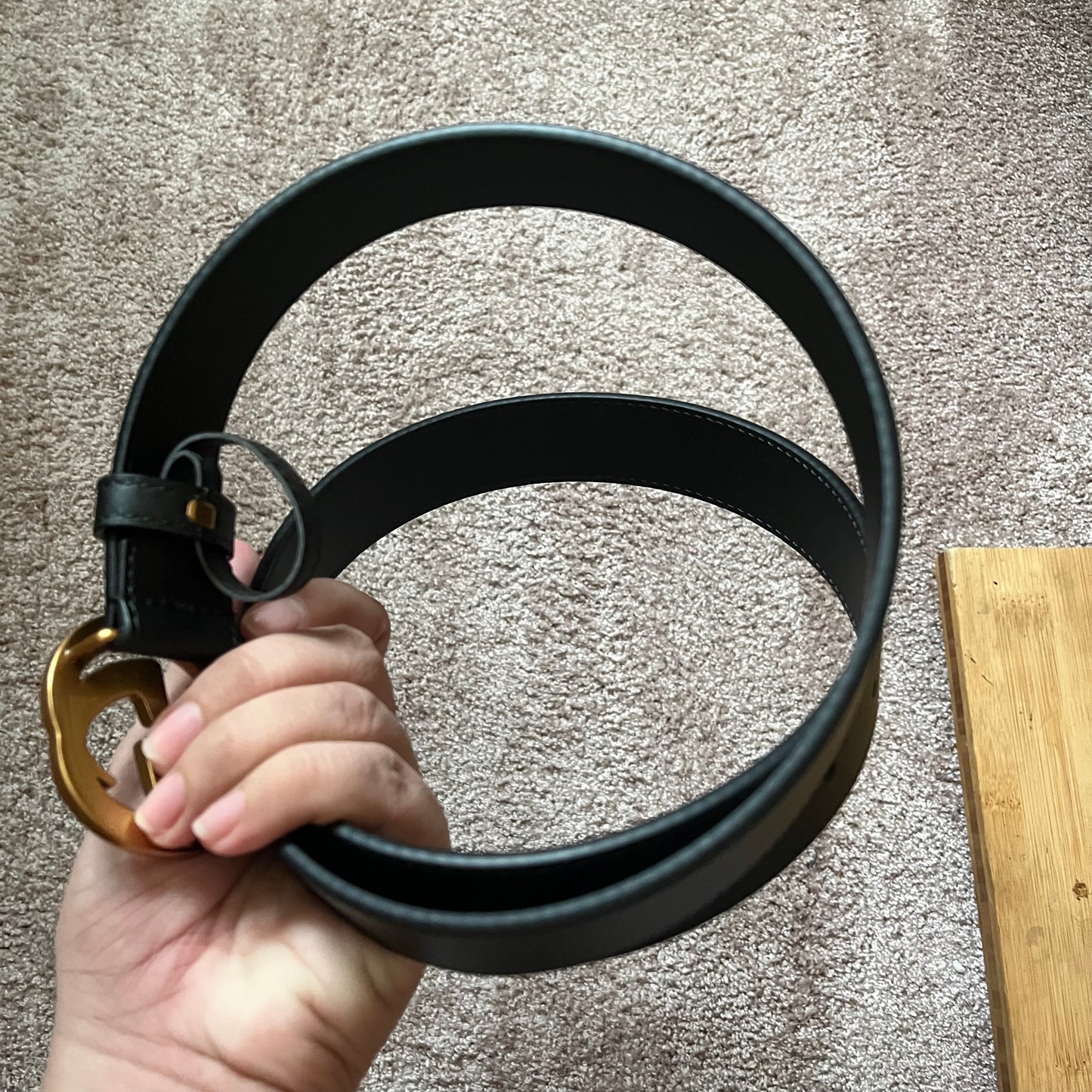 Gucci GG Web Belt