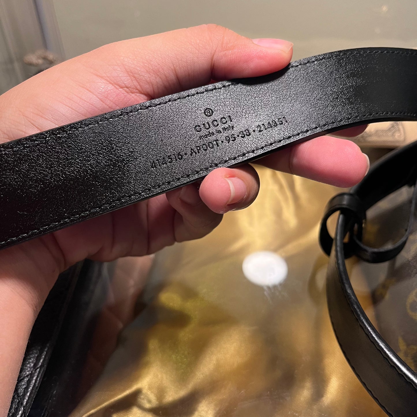 Gucci GG Belt 3.5cm