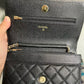 Chanel Wallet on Chain Caviar GHW