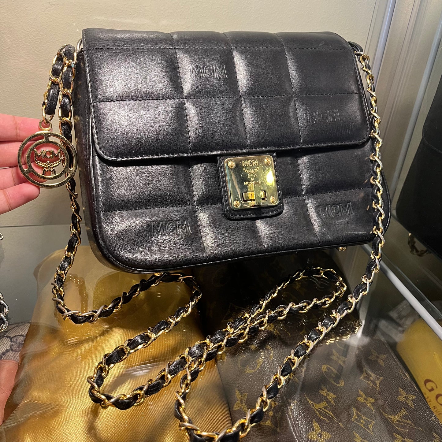 MCM Chain Crossbody