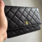 Chanel Wallet on Chain Caviar GHW