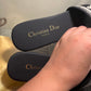 Christian Dior Dway Black Flats 38