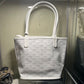 Goyard Anjou Reversible Mini Tote White