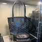 Goyard Anjou Reversible Mini Tote Black/Brown Print