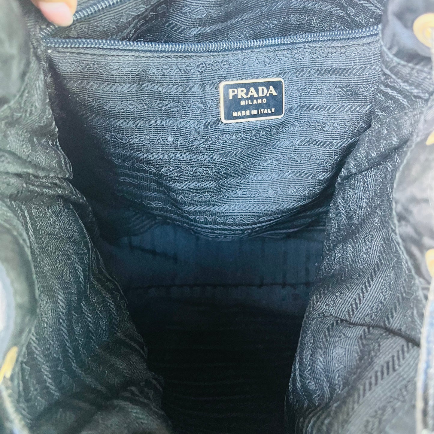 Prada Quilted Backpack