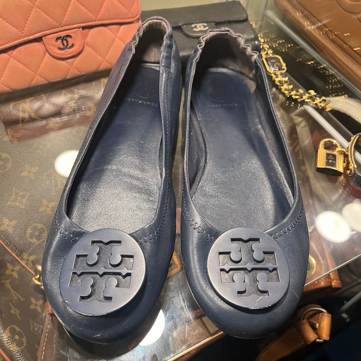 Tory Burch Nappa Flats