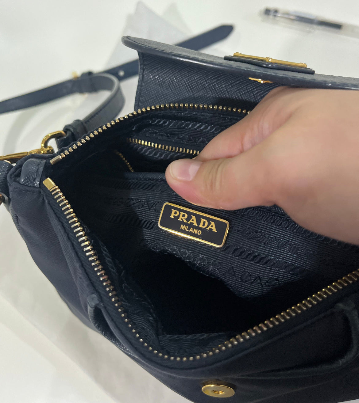 Prada Tessuto Crossbody