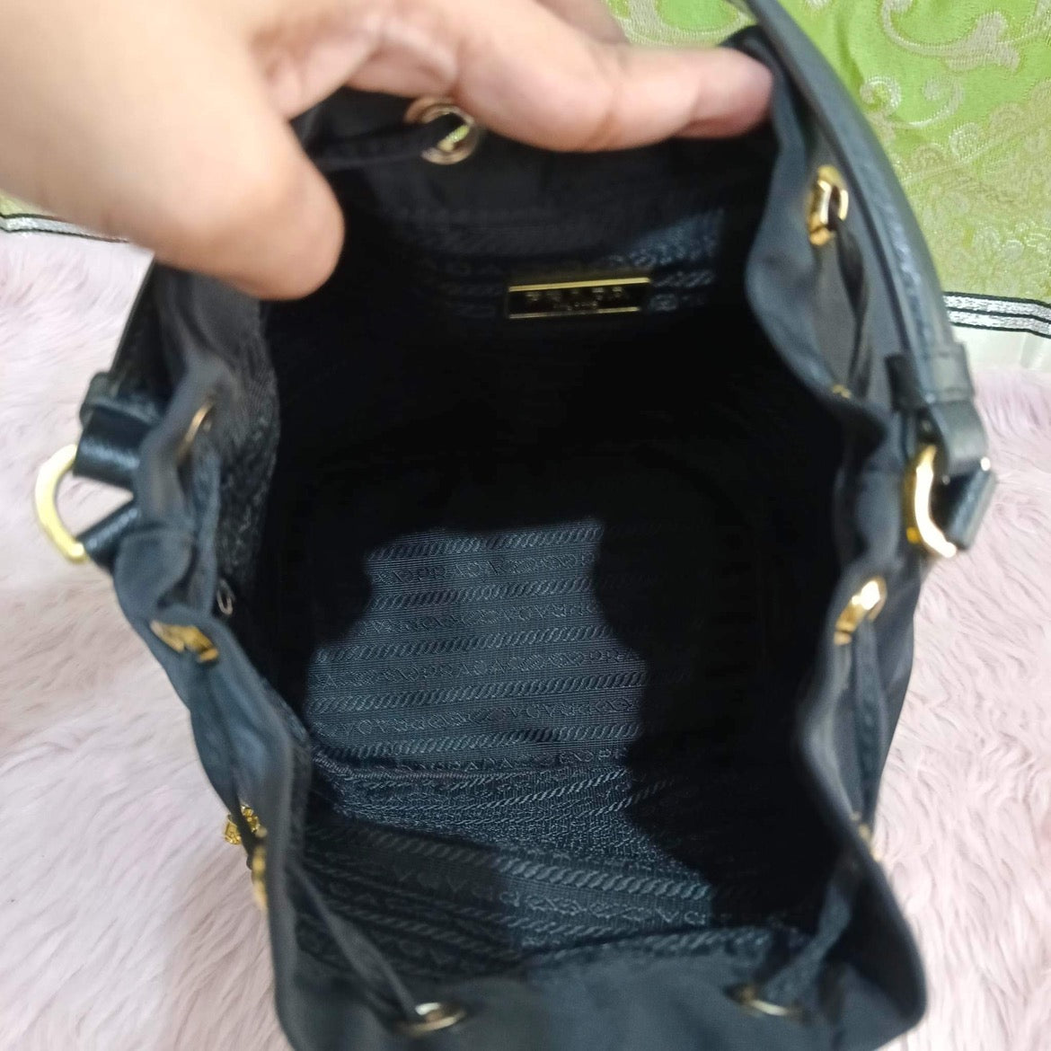 Prada Bucket Saffiano