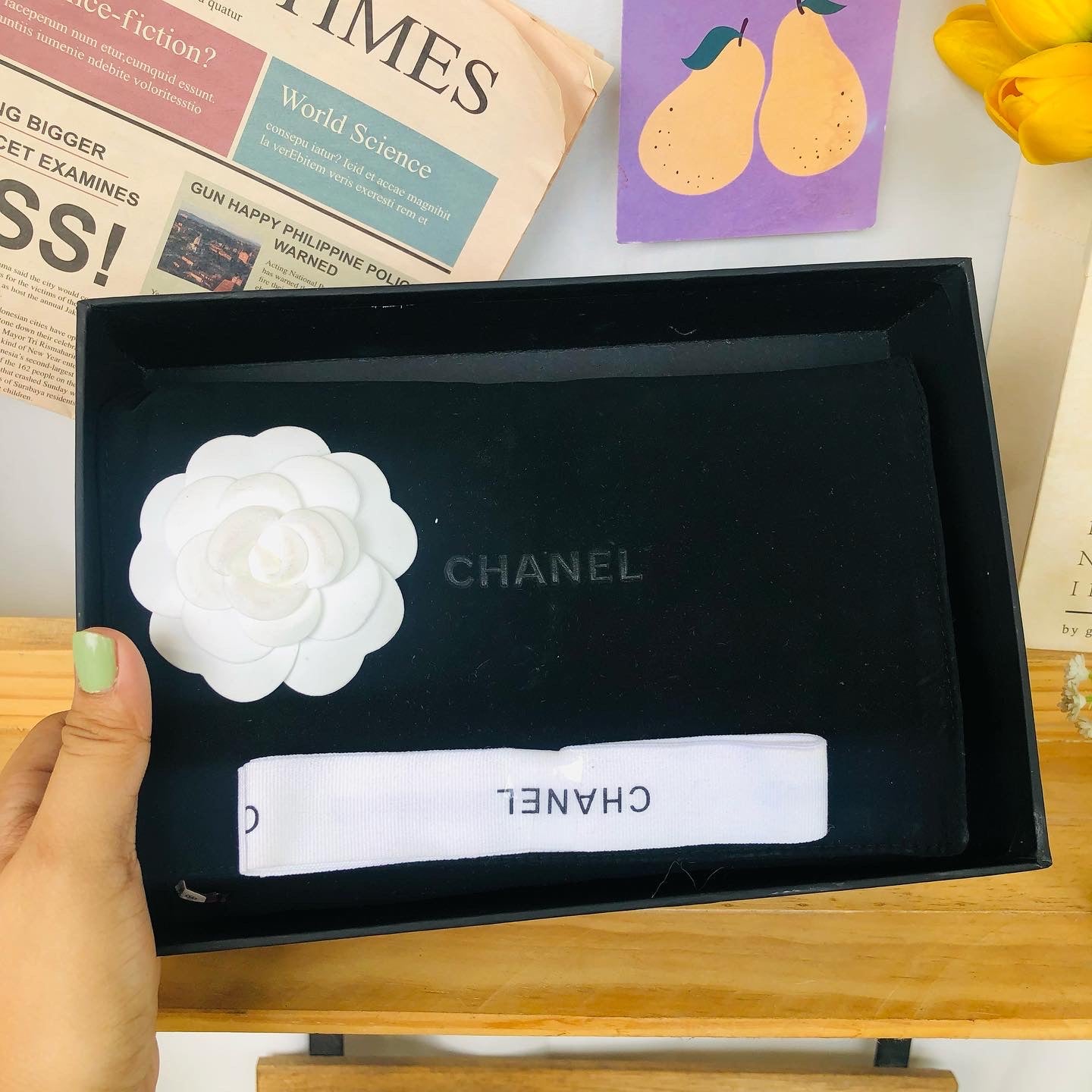 Chanel Caviar WOC