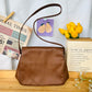 Pr@da Brown Vintage Baguette