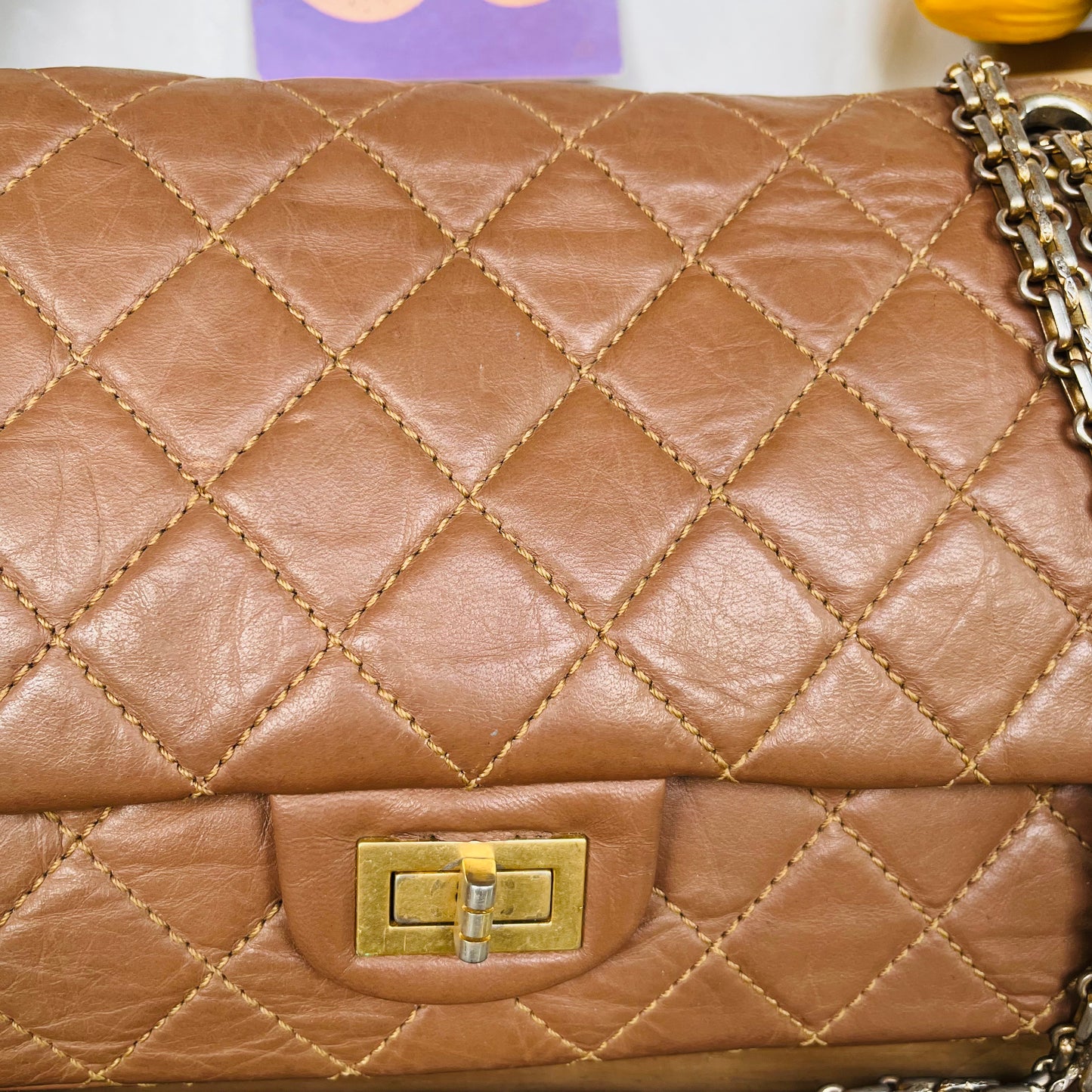 Quilted Chain Crossbody