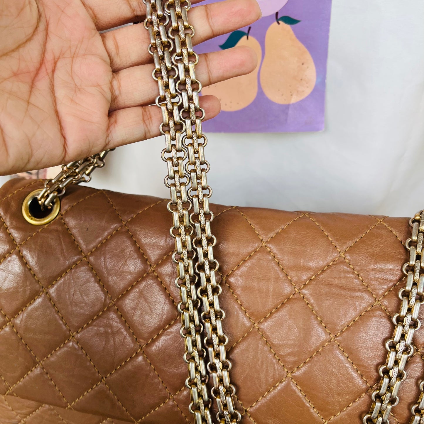 Quilted Chain Crossbody