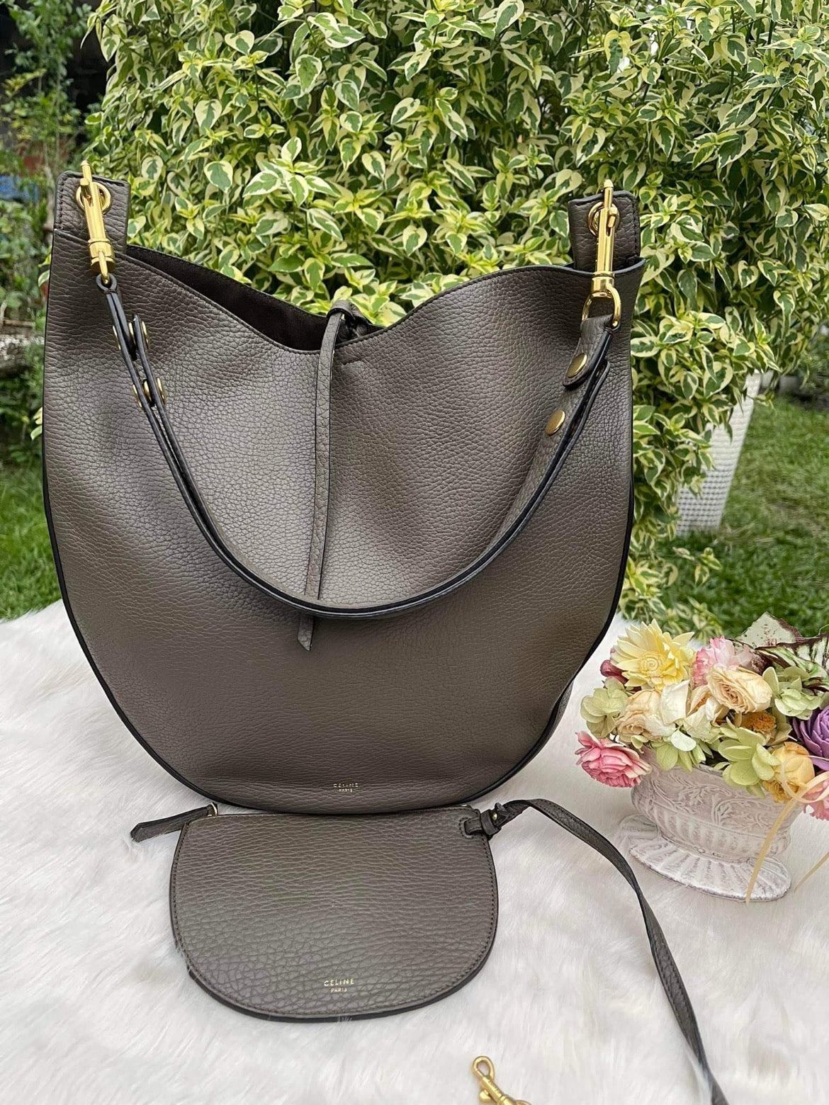 Celine Hobo Etoupe